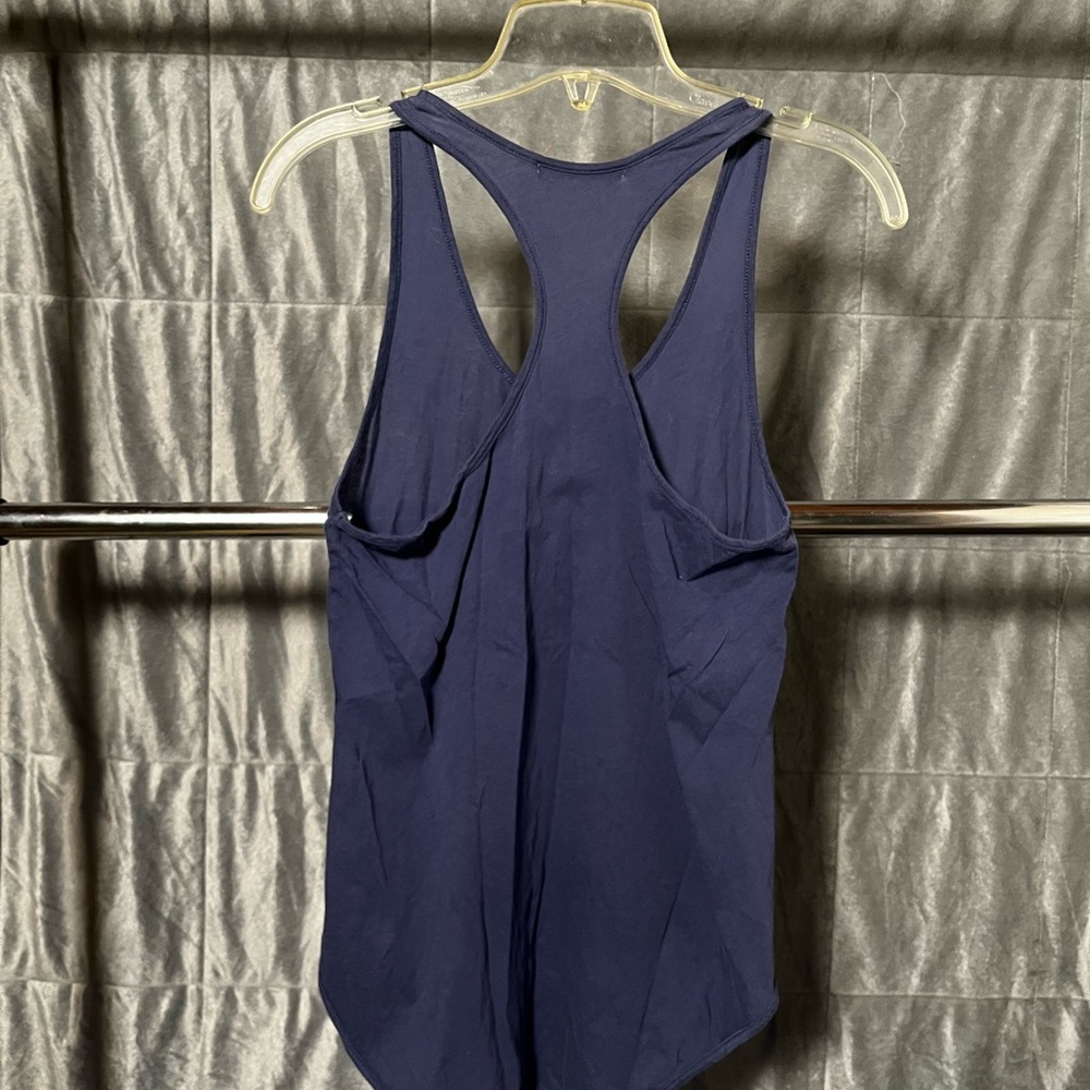 Alternative Deep Blue Racerback Tank Top - Picture 2 of 3